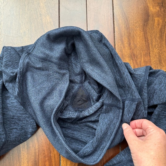 Alo Alosoft Lounge Legging Heathered Navy Blue S - Picture 5 of 8